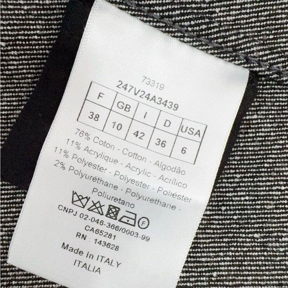 Authentic Dior Charcoal Women's Blazer - Picture 7 of 7